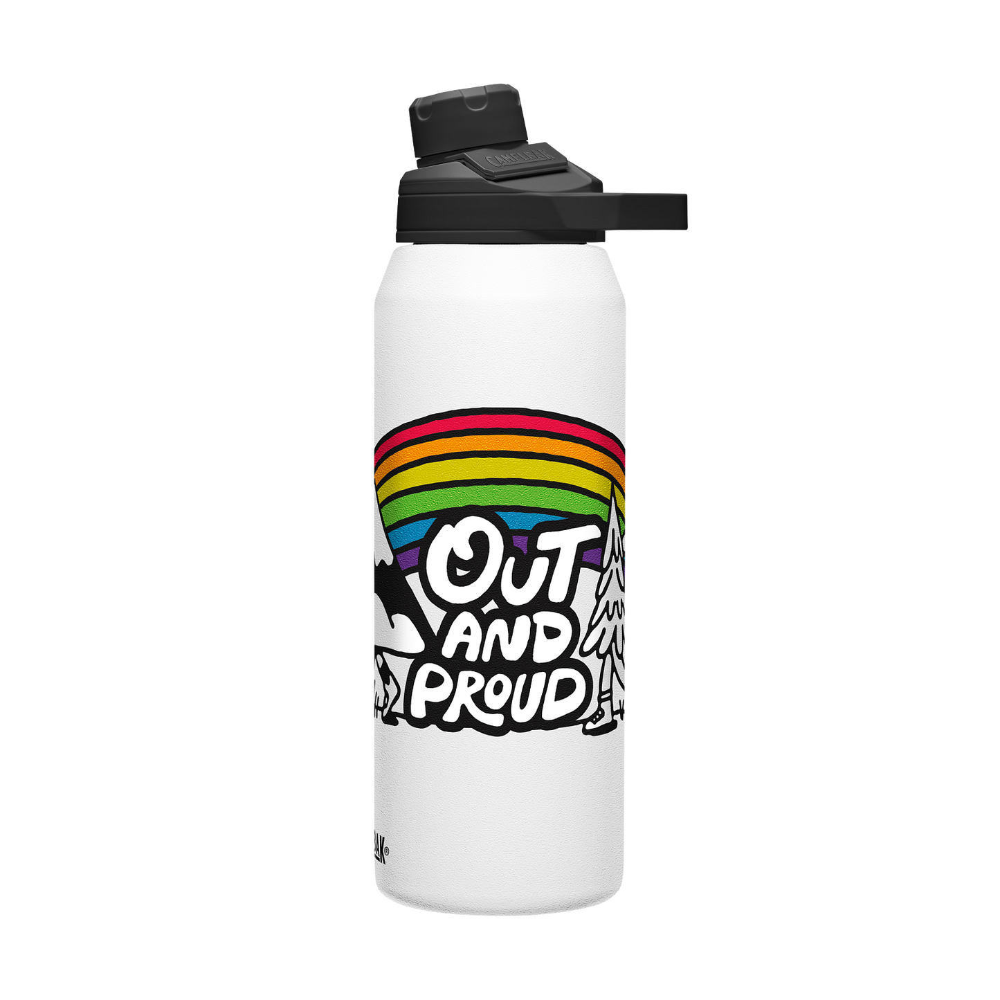 chute-mag-32-oz-water-bottle-insulated-stainless-steel-plus-cleanup-kit-pride-collection-limited-edition-g3 xhvxlhasbo
